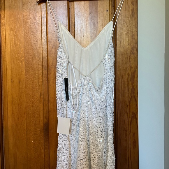 Lulus Force of Fashion White Sequin Mini Dress - Picture 5 of 6